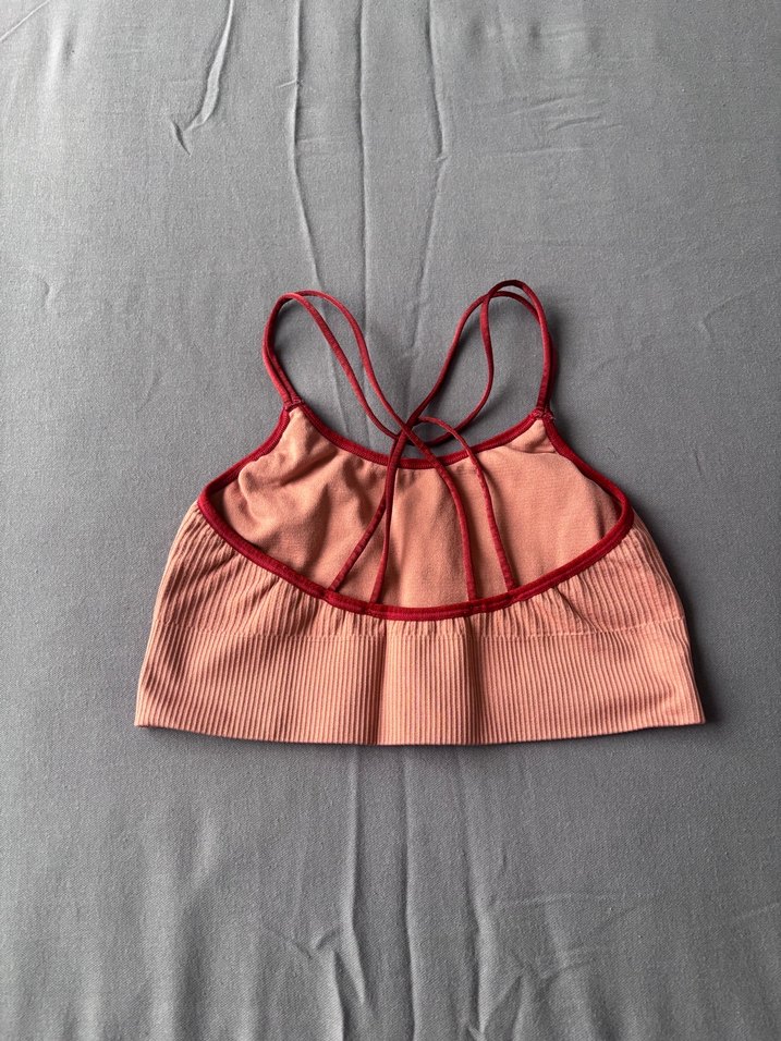 Pembe Atletik Spor Sütyeni - Görsel 2