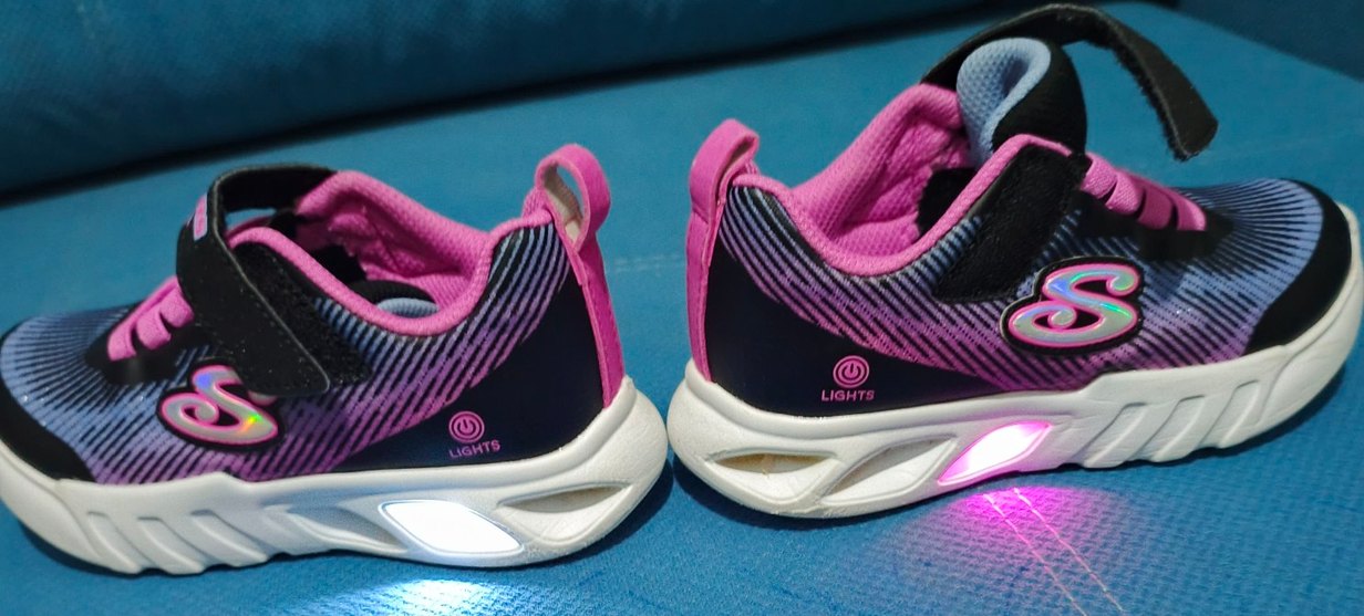 Kız Çocuk Renkli Skechers Spor Ayakkabı - Görsel 5