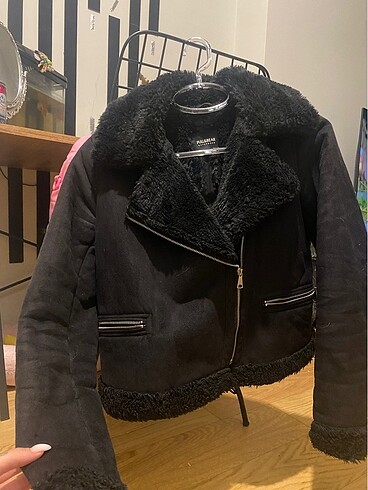 pull bear biker kürk