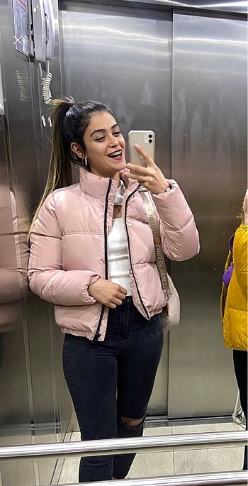 s Beden H&M şişme mont