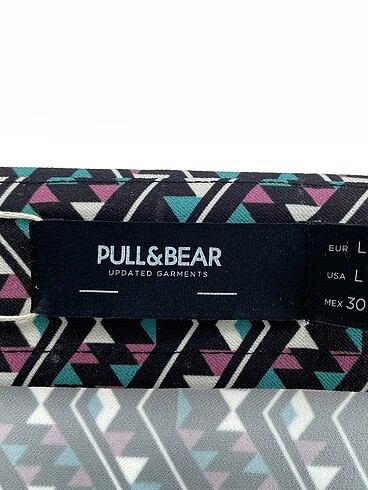 l Beden çeşitli Renk Pull and Bear Mini Etek %70 İndirimli.