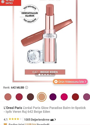 L'Oréal Paris Loreal ruj