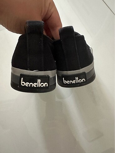 28 Beden Benetton bez ayakkabı