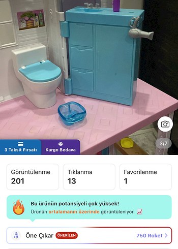 Barbie malıbu evi, barbie tatil evi - Görsel 3