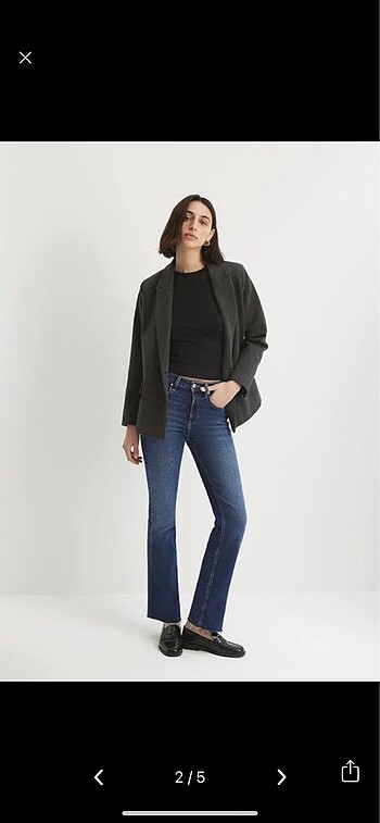 Mavi Jeans Mavi Maria Gold Shape Flare Jean 27/30