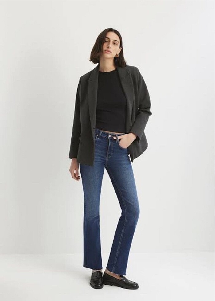 Mavi Maria Gold Shape Flare Jean 27/30 - Görsel 2