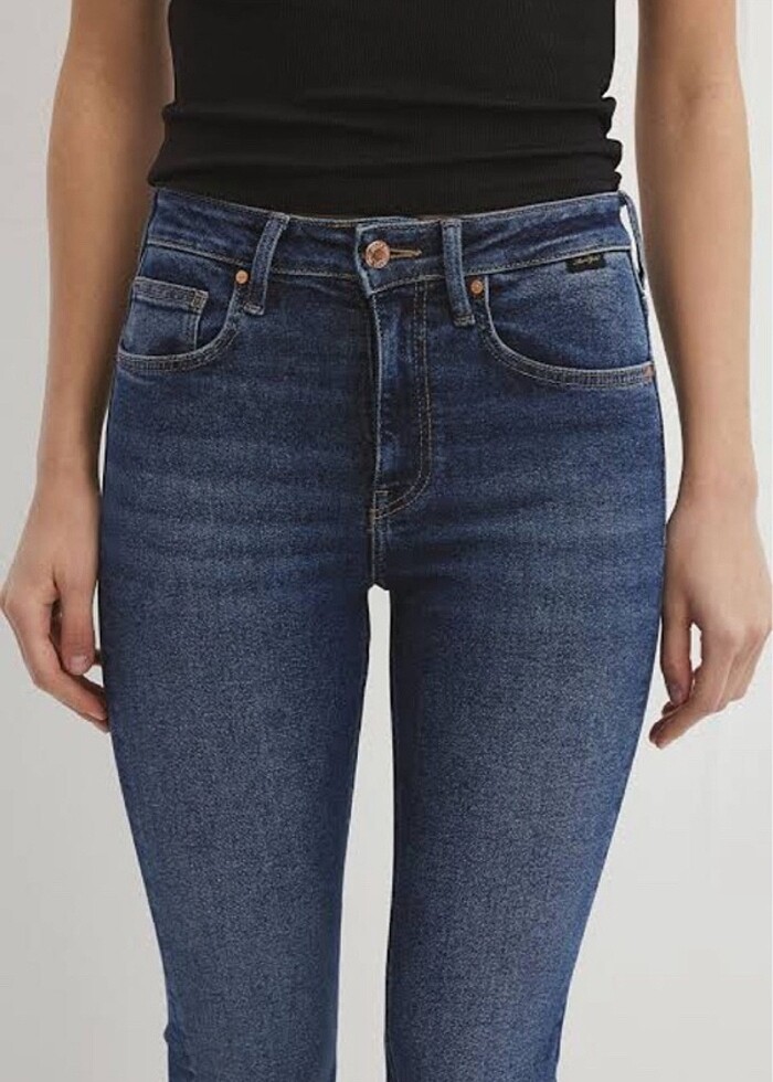 Mavi Maria Gold Shape Flare Jean 27/30 - Görsel 4