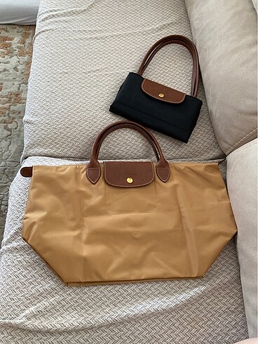 Longchamp Fawn Rengi Kısa Sap L boy