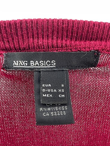 s Beden bordo Renk Mango Kazak / Triko %70 İndirimli.