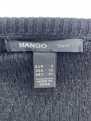 s Beden siyah Renk Mango Kazak / Triko %70 İndirimli.