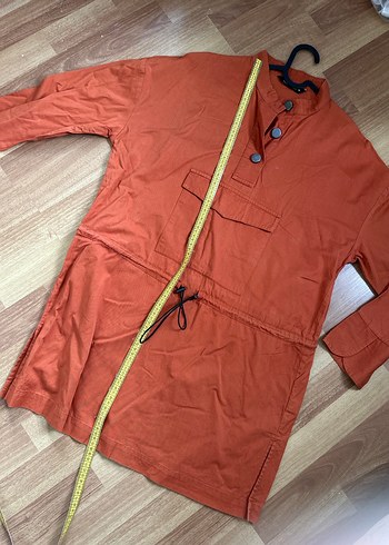 Düğmeli tunik modest