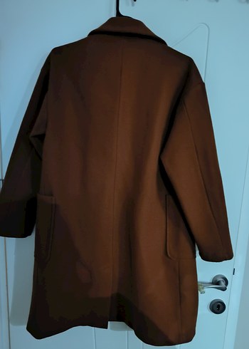 Lcwaikiki Kahverengi Kaşe Kaban - Görsel 2