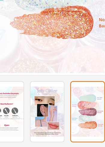 Missha simli jel far coral banzzak - Görsel 4