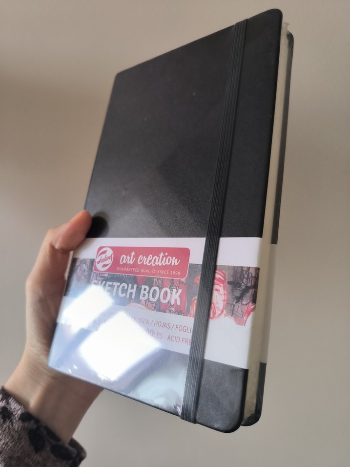 Siyah Sert Kapaklı Eskiz Defteri (yeni) - Görsel 2