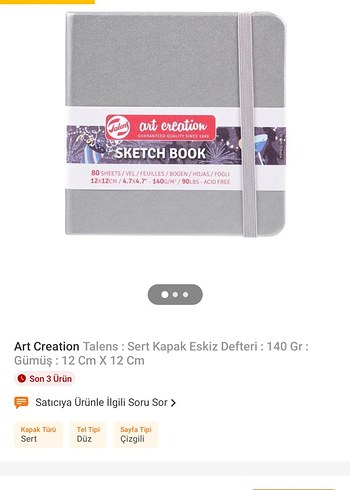 Gri Sert Kapaklı Eskiz Defteri (yeni) - Görsel 4