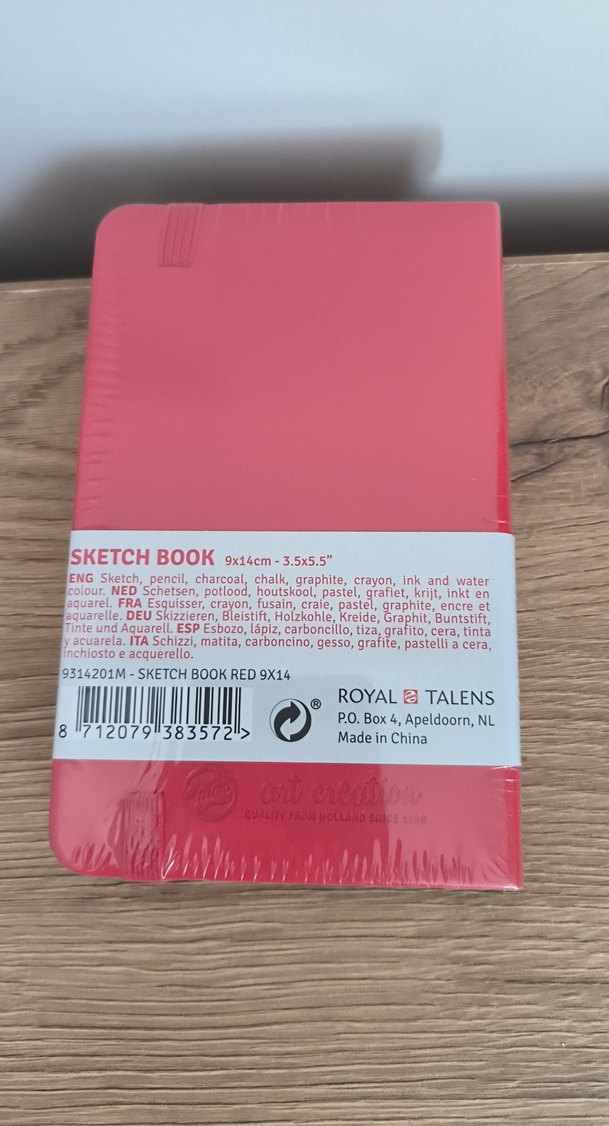 Kırmızı Sert Kapaklı Eskiz Defteri (yeni) - Görsel 2