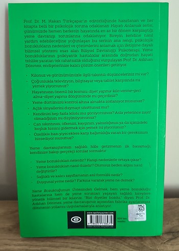 Yeme Bozukluğunun Üstesinden Gelmek Kitabı - Görsel 2