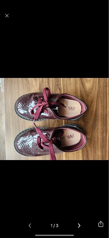 Zara Zara baby loafer ayakkabı