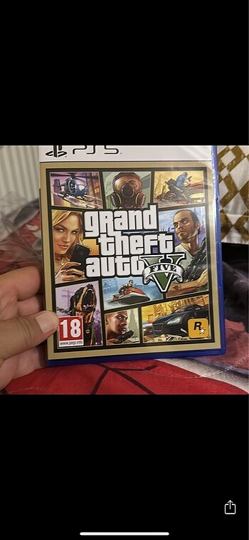 GTA oyunu play station 5 CD