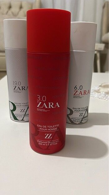 Orjinal zara deodorant