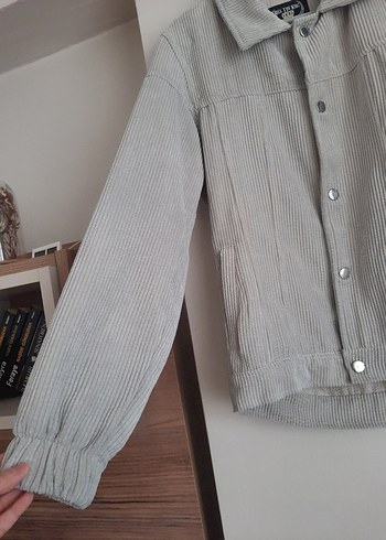 Gri Düğmeli Uzun Kollu Rahat erkek  Gömlek - Görsel 3