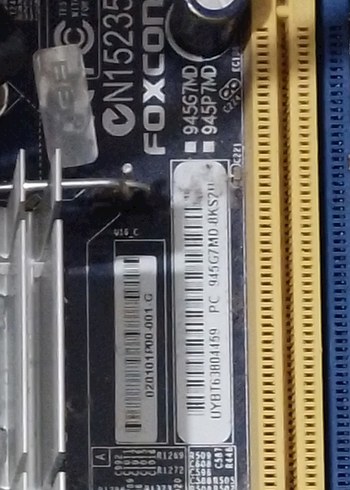 Foxconn 945G7MD ddr2 anakart - Görsel 8