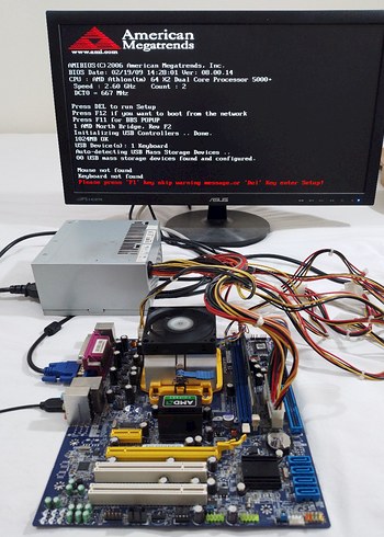 Foxconn a6vmx amd çift çekirdek anakart - Görsel 4