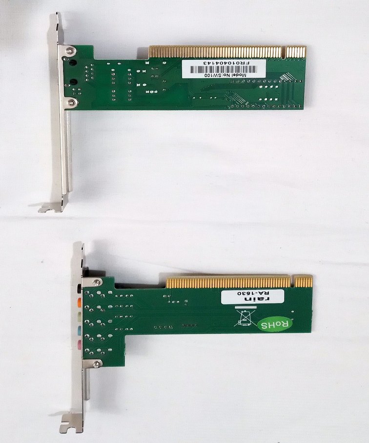 PCI ses kartı/ PCI ethernet kartı - Görsel 2