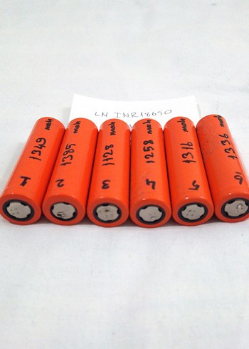 6 Adet LN INR18650 Pil 6644 mAh - Görsel 2
