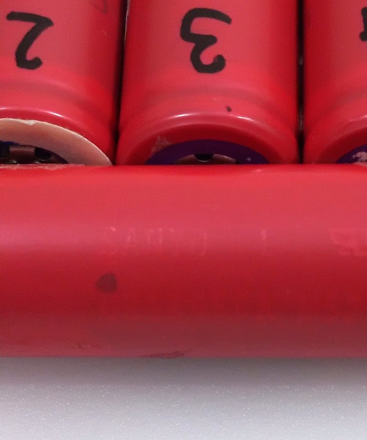 6 ADET 18650 ŞARJ EDİLEBİLİR Lityum Pil - Görsel 3