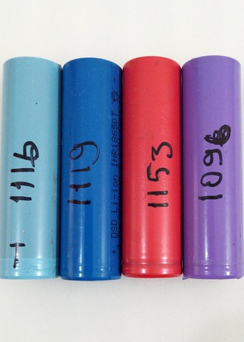 18650 şarjlı lityum pil/ 4 adet - Görsel 2