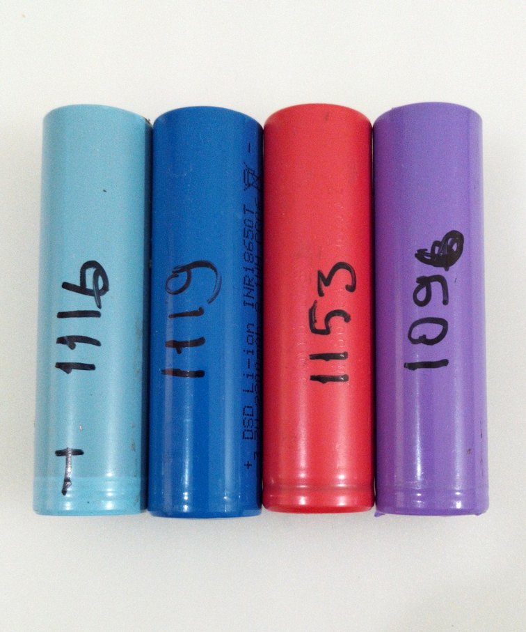 18650 şarjlı lityum pil/ 4 adet - Görsel 2