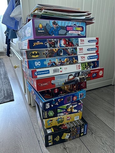 Puzzle ve çeşitli kutu oyunları