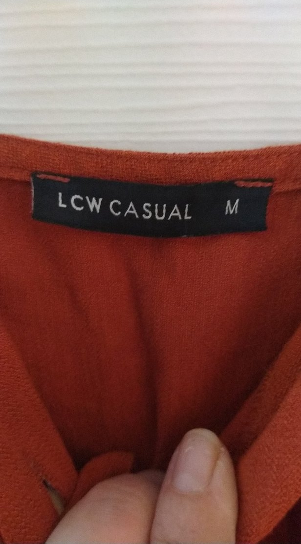 Bordo  Askılı Keten tulum - Görsel 4