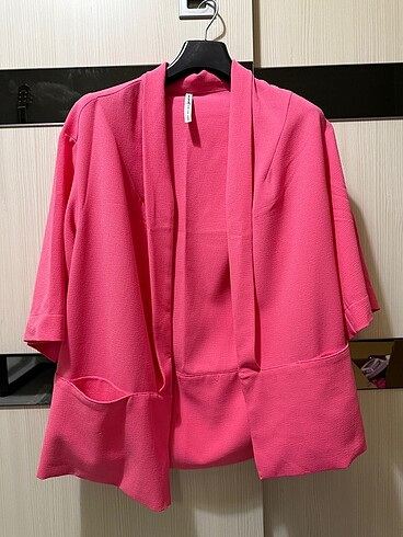 Stradivarius Pembe Blazer