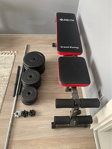 DELTA BENCH VE 40KG AĞIRLIK SETİ