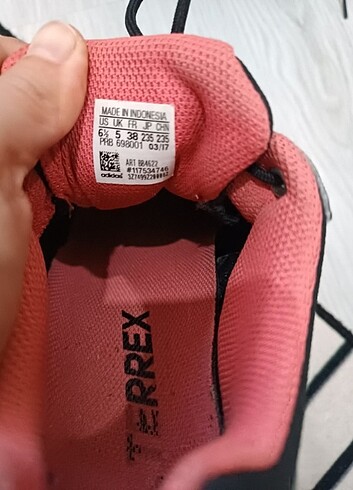 38 Beden çeşitli Renk Adidas Terrex 38 numara ayakkabı
