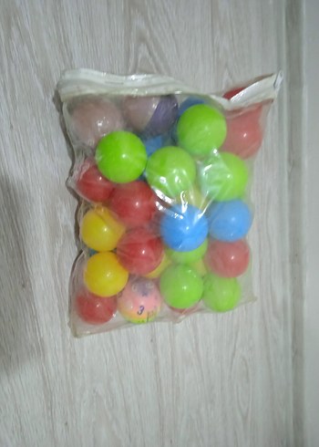 Renkli Plastik Oyun Topları - Görsel 2