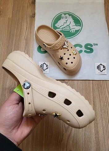 38 Beden Crocs Platform BEJ ??