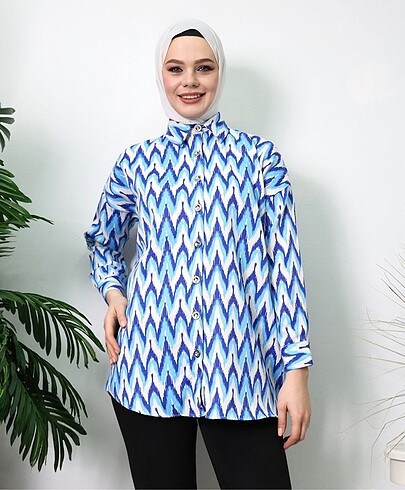 Keten Oversize Tunik