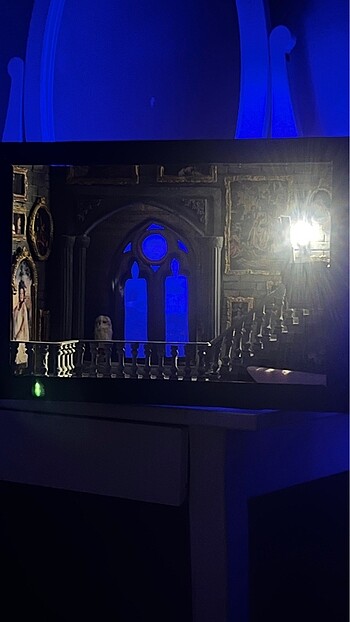 Tasarımcı Hogwarts diorama