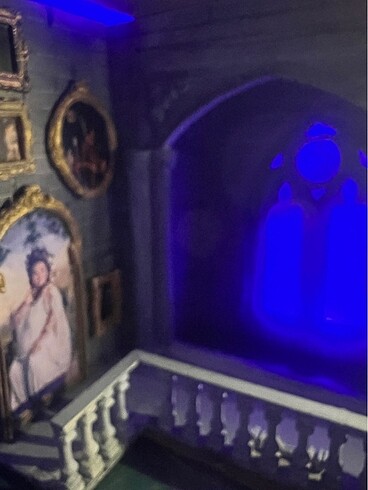 Beden çeşitli Renk Hogwarts diorama