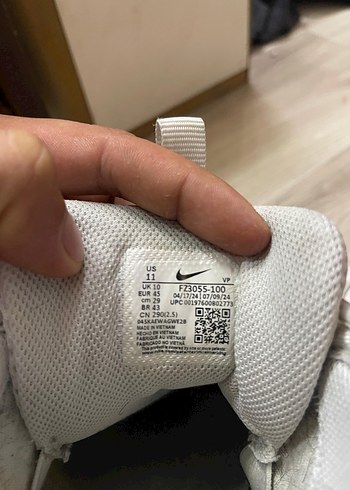 Nike Nike Erkek Beyaz Bağcıklı Spor Ayakkabı