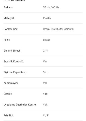 Beko FitFry Az Yağlı İkili Fritöz Siyah - Görsel 4