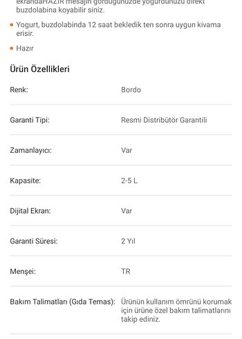 Beko yoğurt makinası - Görsel 5