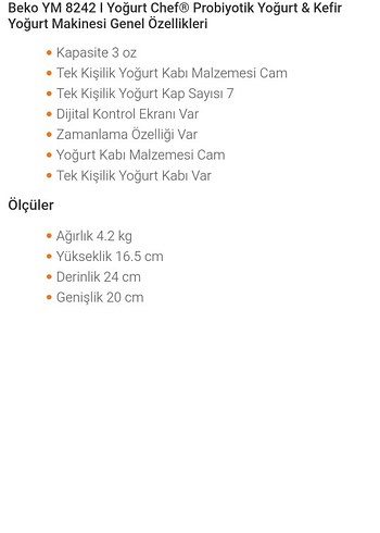 Beko yoğurt makinası - Görsel 6