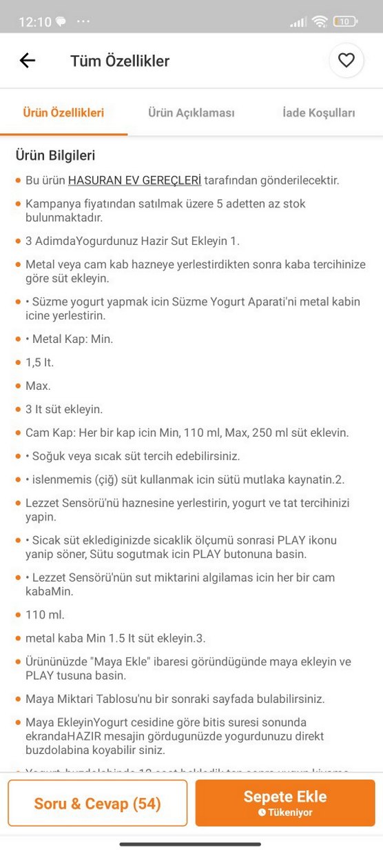 Beko yoğurt makinası - Görsel 4