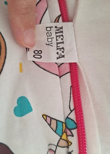 Renkli Baskılı Bebek Uyku Tulumu - Görsel 2