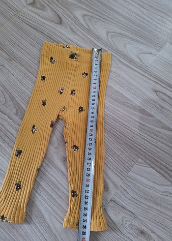 Kız bebek Sarı Tayt - Görsel 2