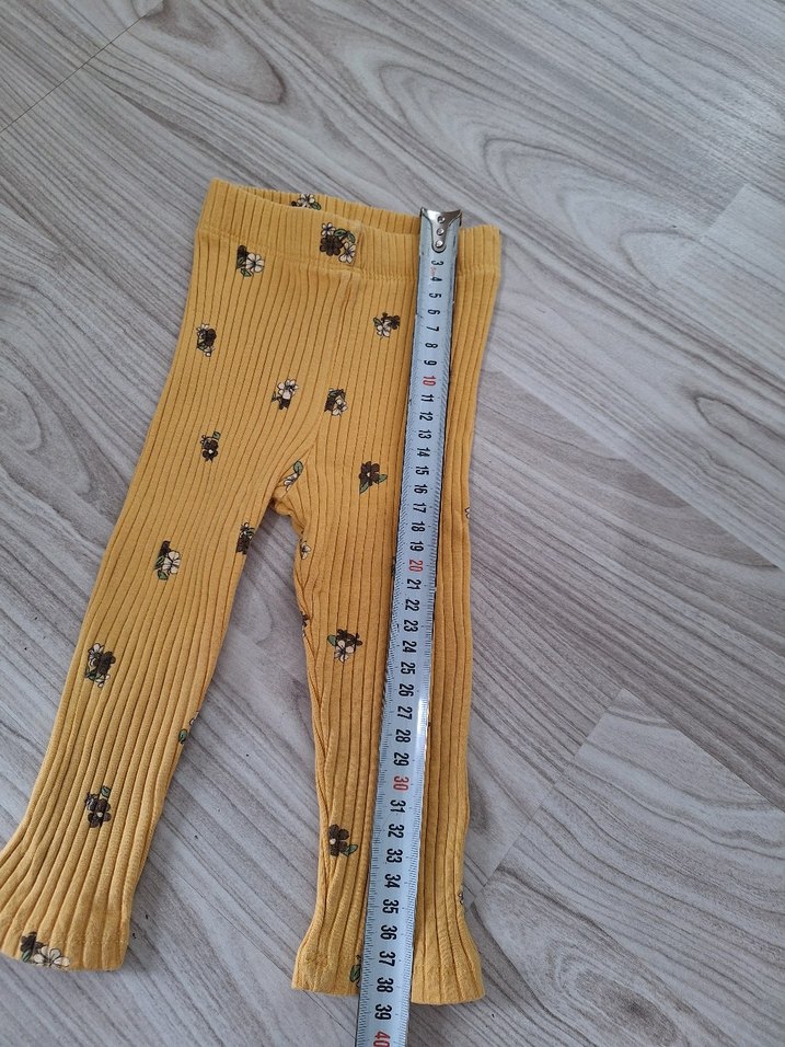 Kız bebek Sarı Tayt - Görsel 2